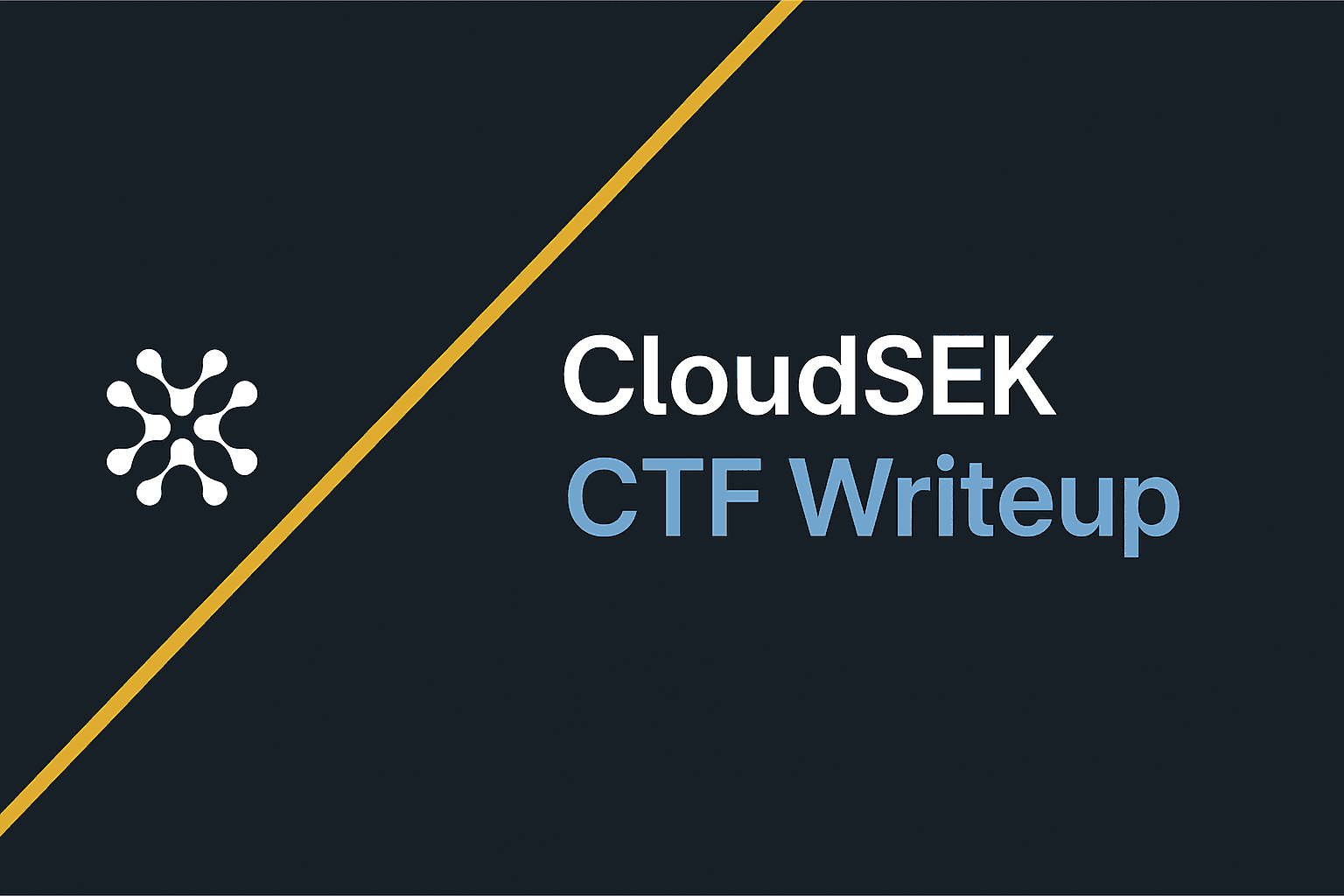 CloudSEK CTF 2025 Writeup